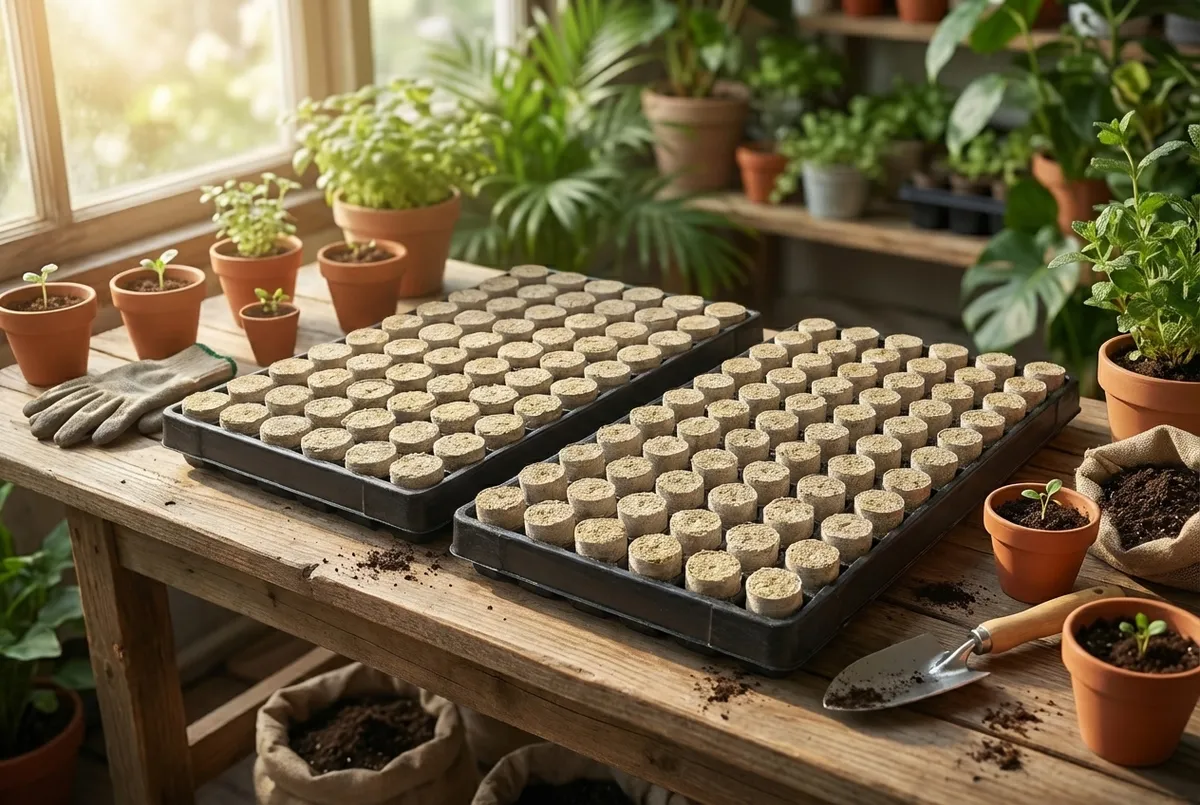 Steenwol Pluggen Tray 84 cellen